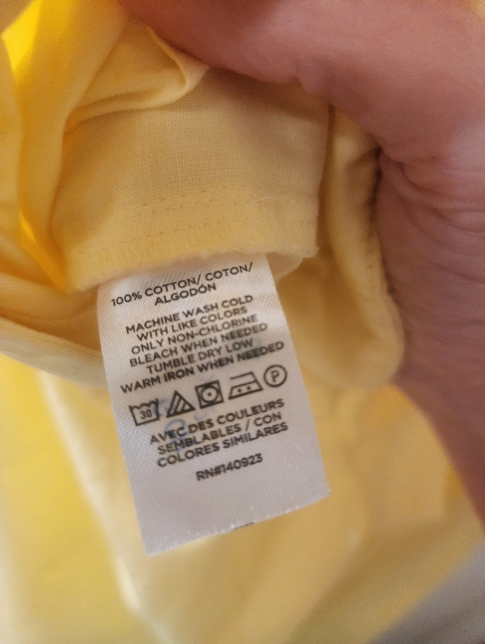 LOFT Yellow Wide Leg Pants Size 12 High Rise Cotton Lightweight - Picture 4 of 4